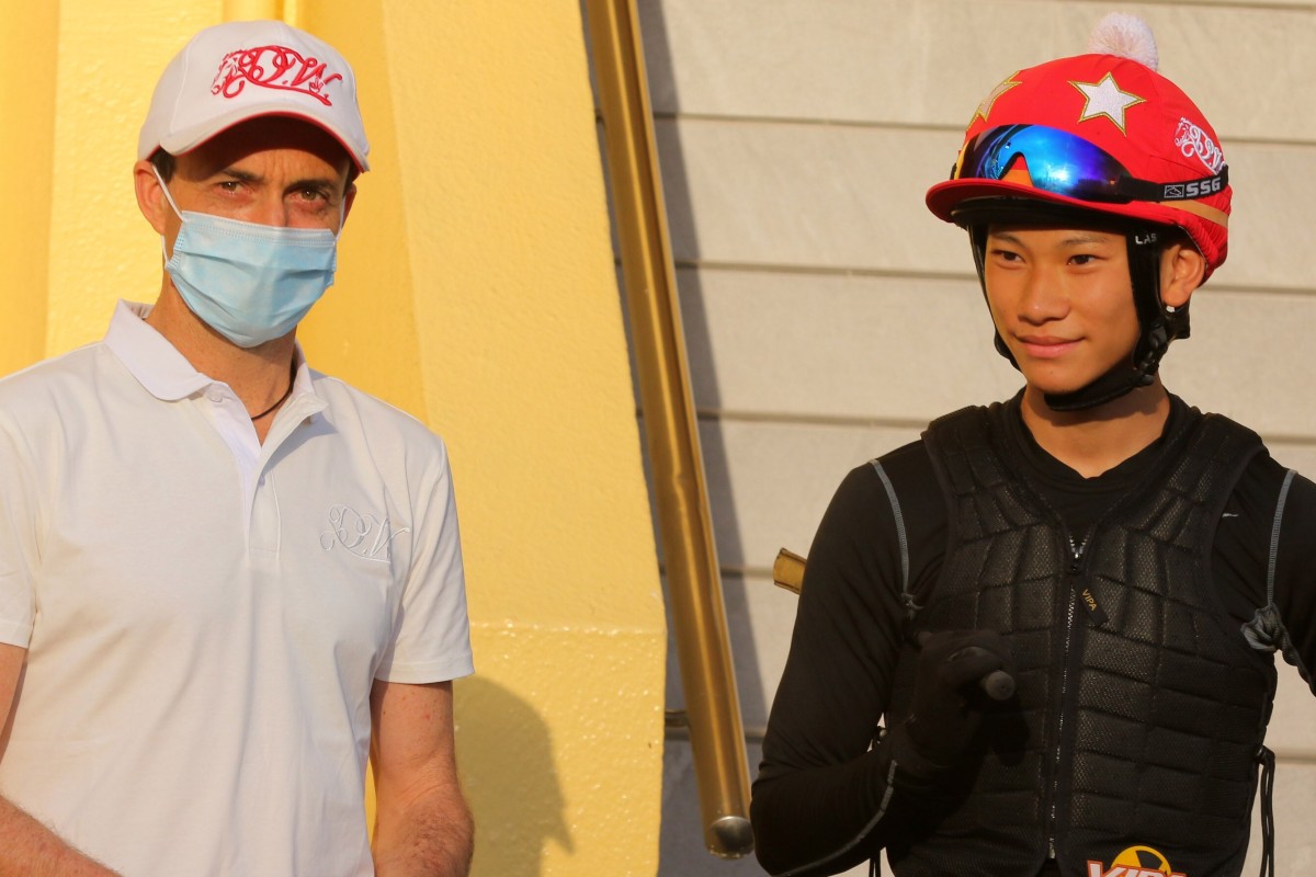 Jerry Chau with Douglas Whyte. Photos: Kenneth Chan