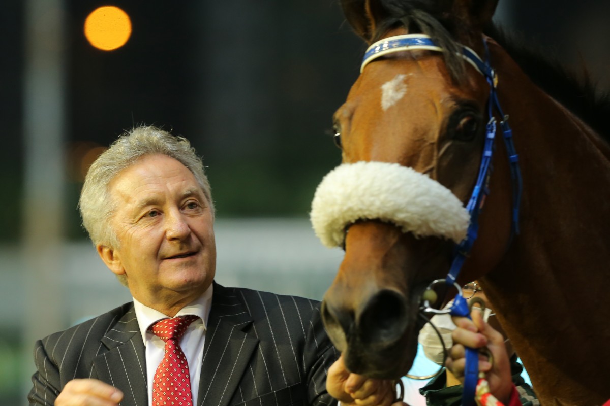 David Ferraris takes nine runners to Happy Valley on Wednesday night. Photos: Kenneth Chan