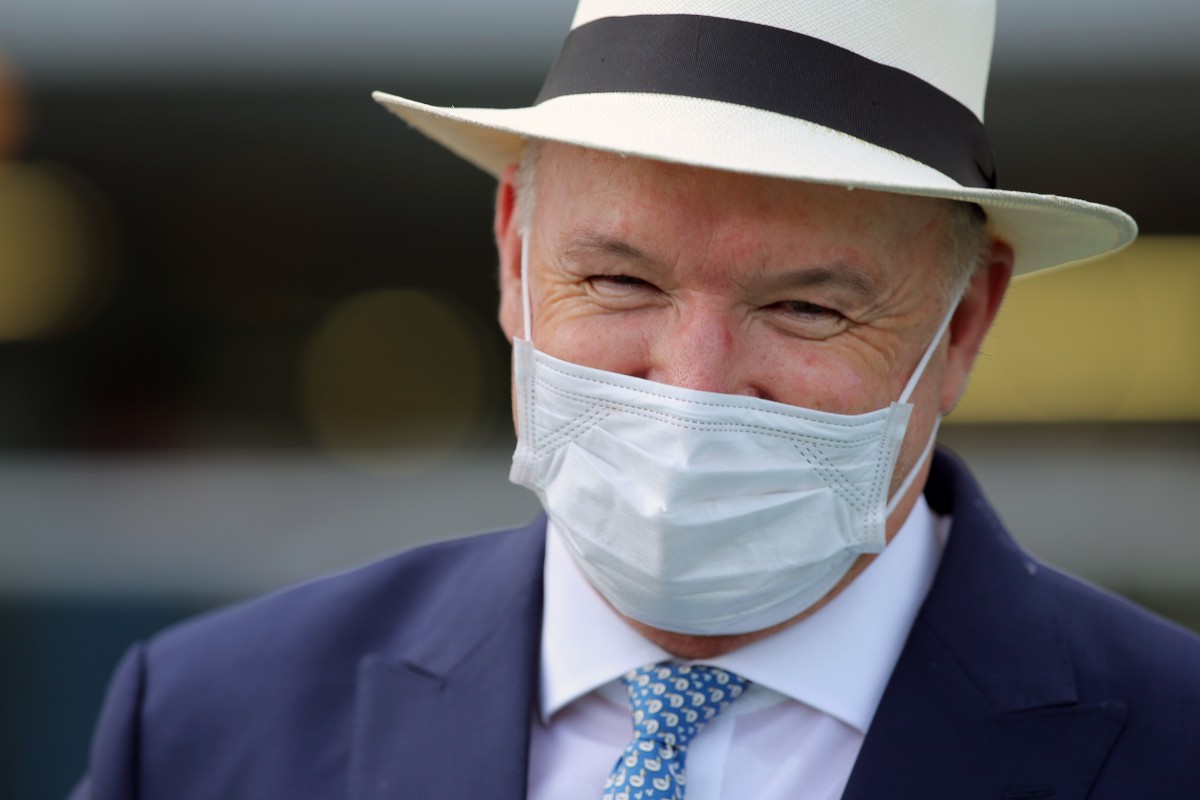 David Hayes celebrates a recent winner at Sha Tin. Photos: Kenneth Chan