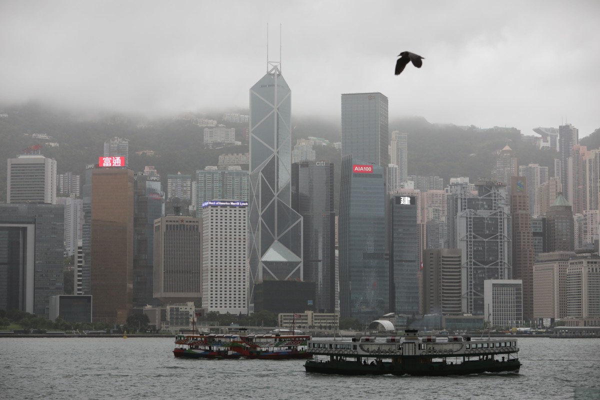 Expect grey skies, rain and wind tomorrow as Nangka nears the city. Photo: SCMP/May Tse