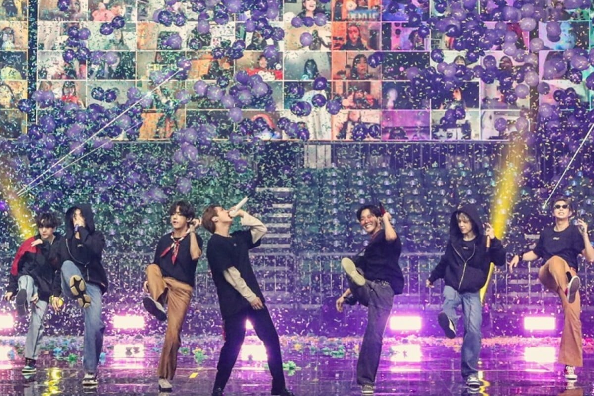 Fresh off the back of their online concert, BTS have made Billboard history. Again. Photo: EPA-EFE