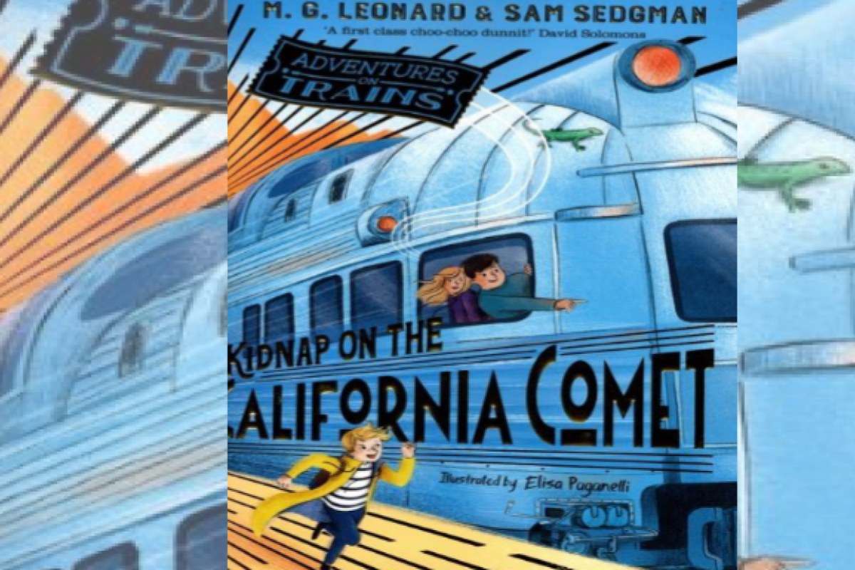 ‘Kidnap on the California Comet’ is part of the Adventures on Trains series.