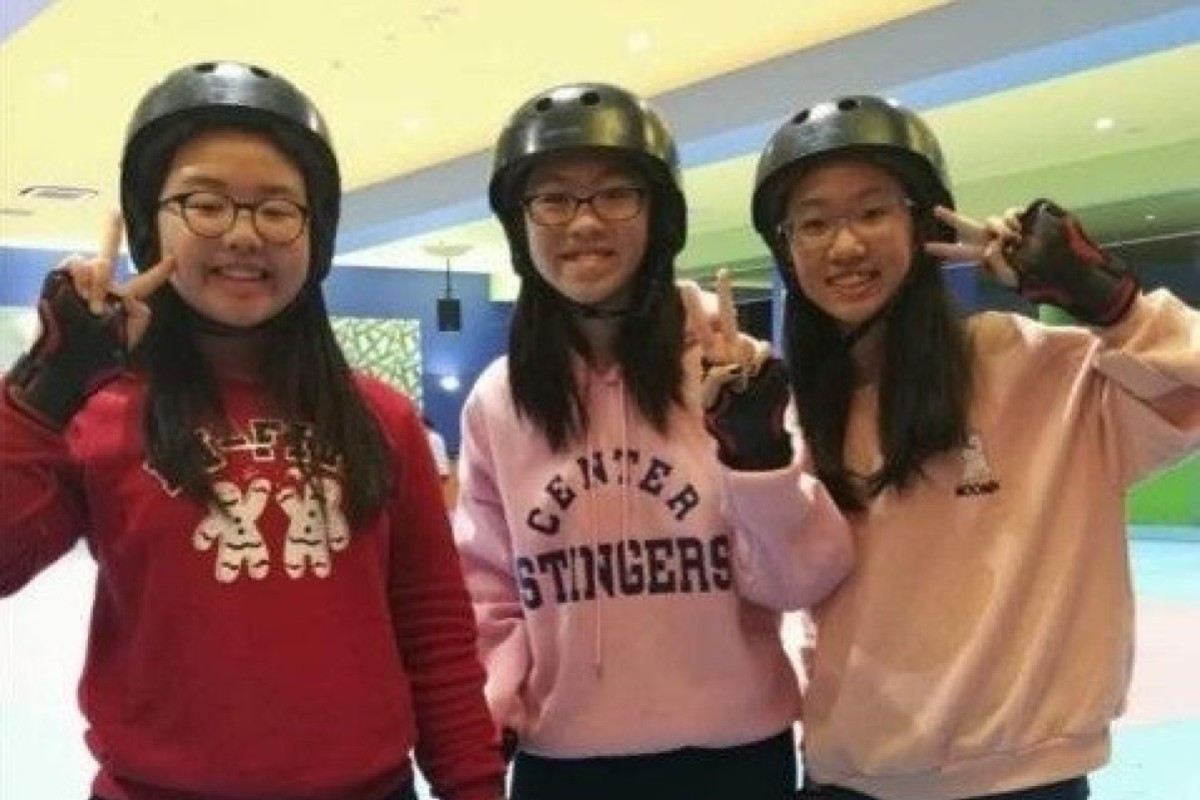 Kristy and her best friends Korey and Agnes.