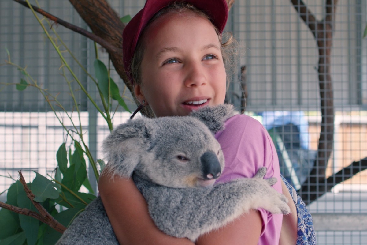 Izzy the ‘koala whisperer’ is just like any other teen ... who spends their day with adorable mammals. Photo: DPA