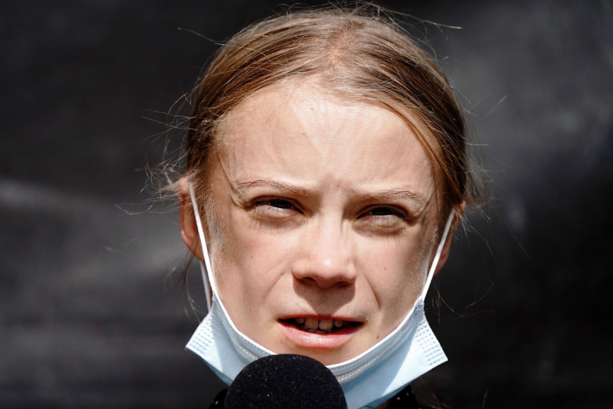 OWNED. Greta is busy with her weekly climate strikes, but she still had time to mock US President Donald Trump. Photo: DPA