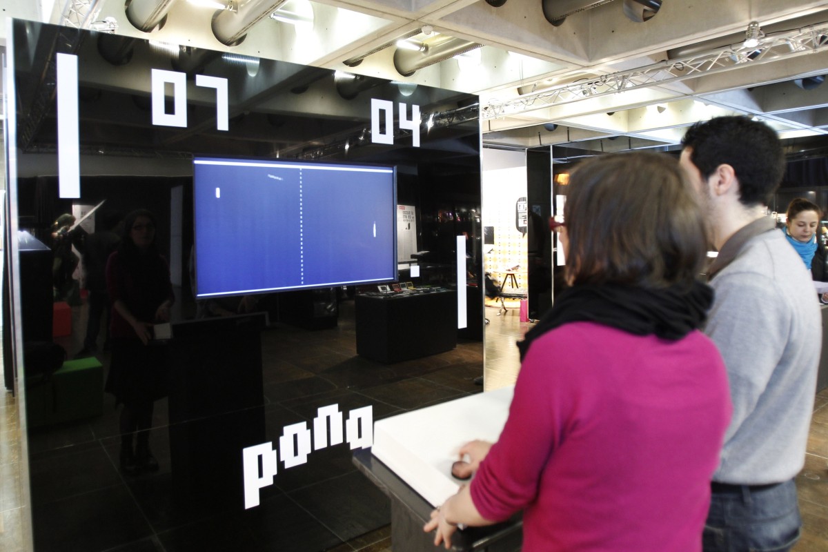 ‘Pong’ was one of the first video games ever. It was released by Atari in 1972.(Photo AFP)