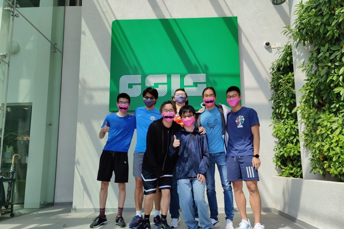 From left to right: Nigel Ma, Jaden Cheng, Ken Liang, Ronny Chan, Justin Cheung, Julian Chow and Nathaniel Yeoh started ‘Project Privates’.