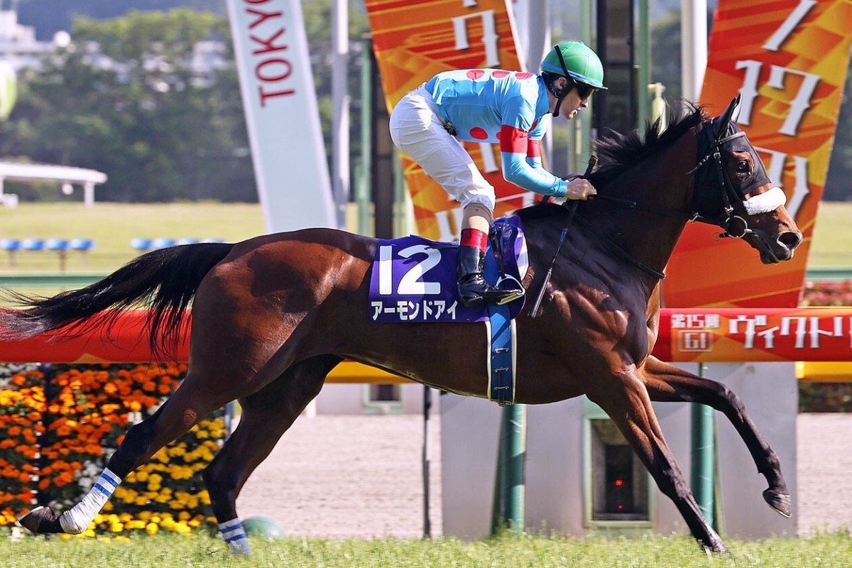 Japanese superstar Almond Eye salutes. Photo: JRA