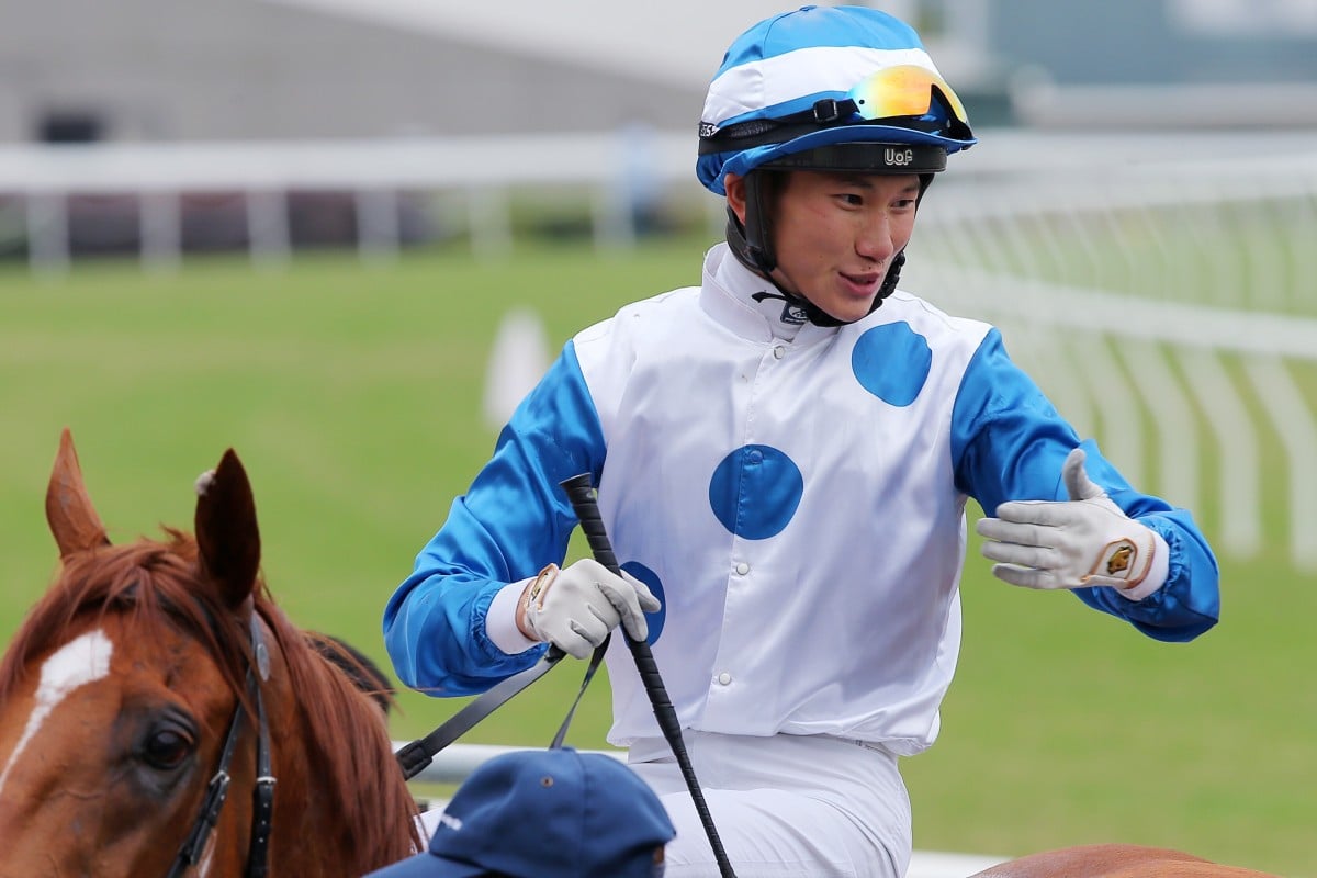 Jerry Chau rides one of his many winners this season. Photos: Kenneth Chan