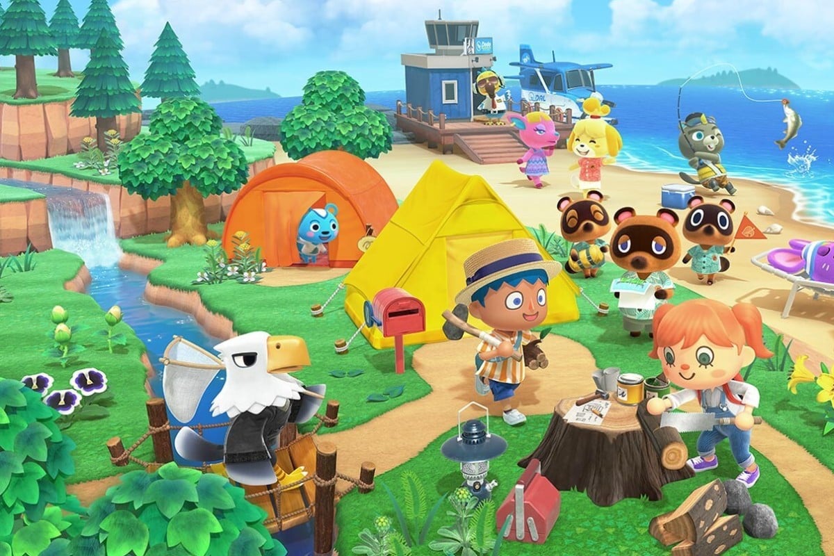 The social aspect in games such as Animal Crossing: New Horizons could be part of the explanation behind the results. Photo: Nintendo