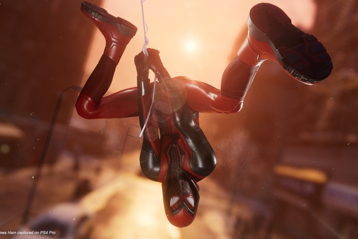 The friendly neighbourhood Spidey looks sharp on the new console.