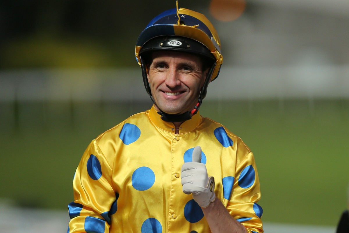 Neil Callan is all smiles after a recent winner. Photos: Kenneth Chan