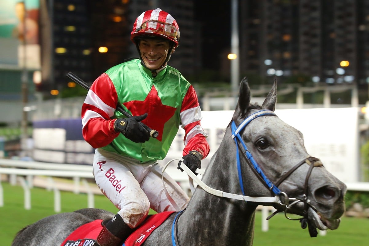 Alexis Badel is all smiles after one of his 15 winners so far this season. Photos: Kenneth Chan