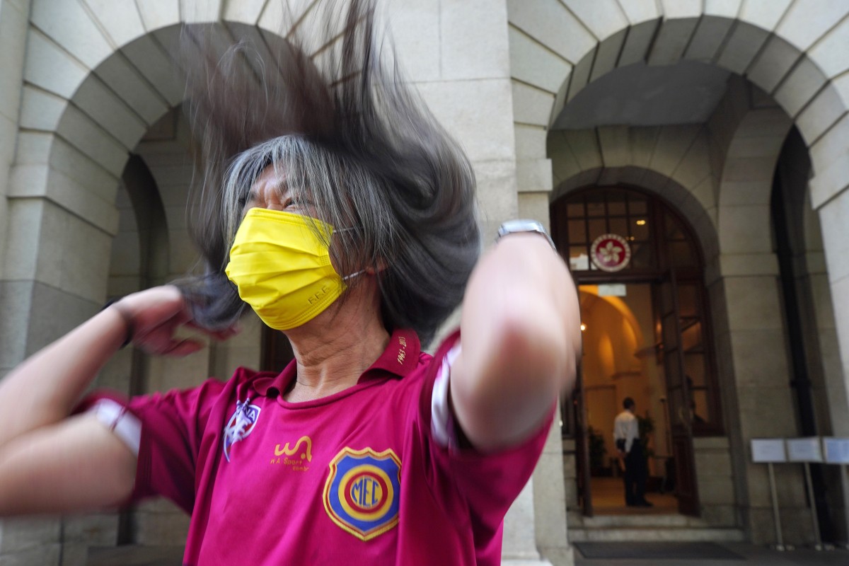 “Long Hair” Leung Kwok-hung won an appeal against the rule that said he had to cut his hair.