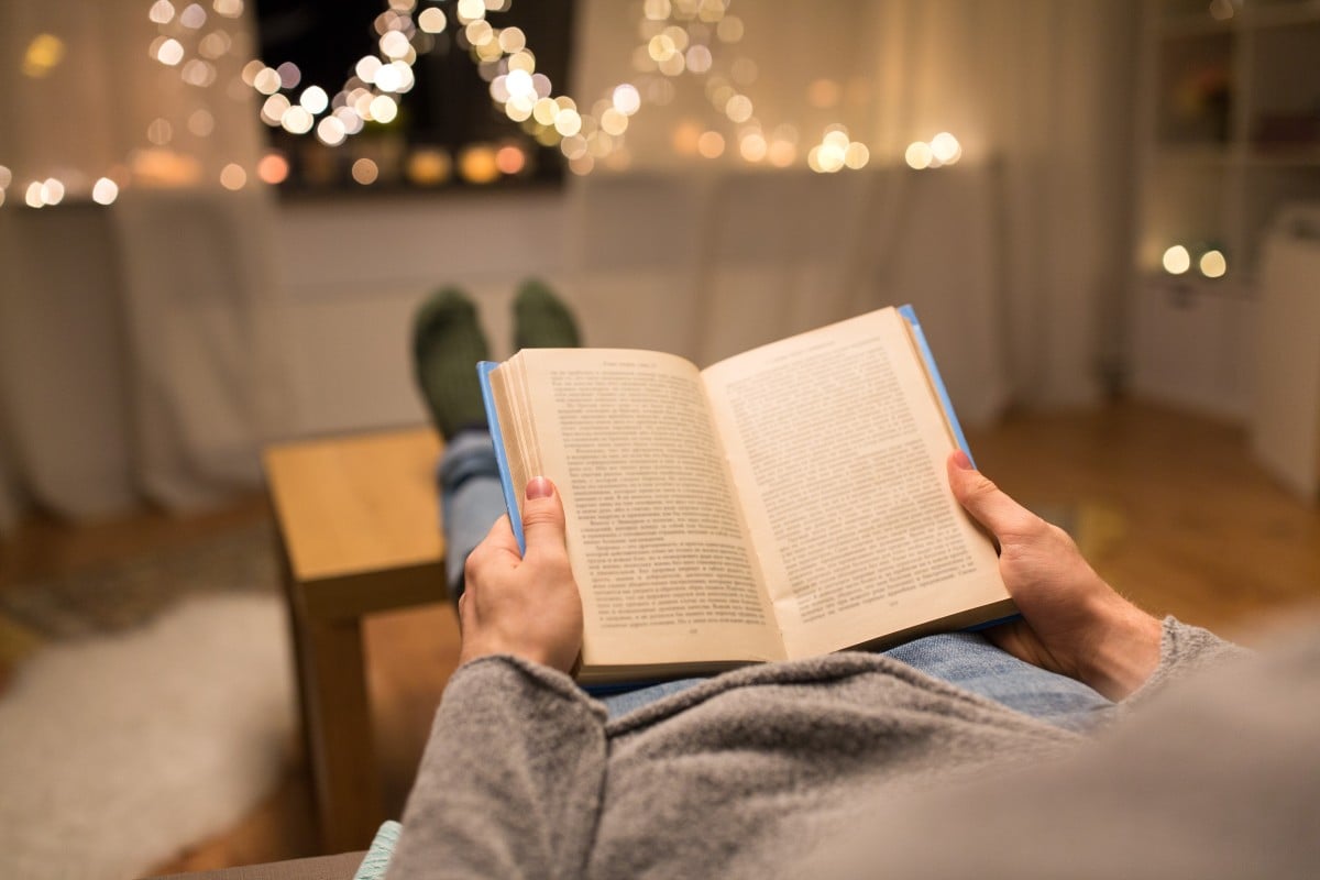 Snuggle up with a good book as the temperature drops