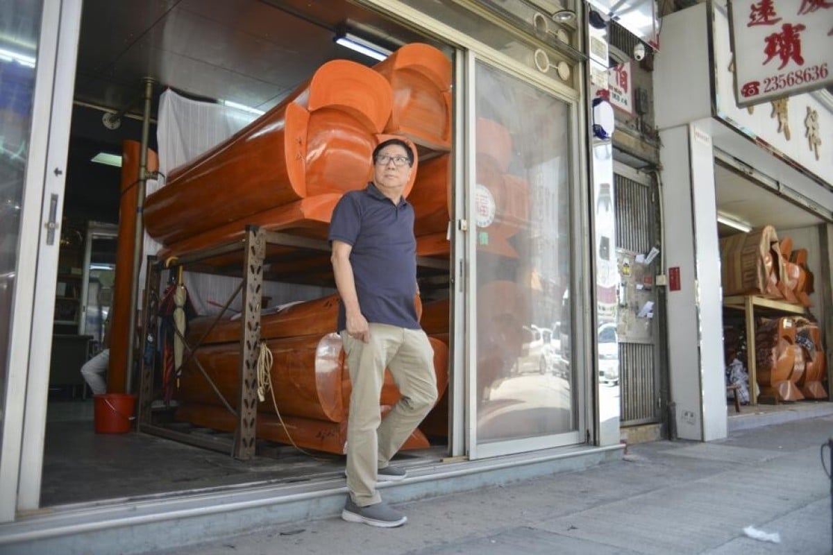 Hong Kong’s Hung Hom neighbourhood is home to about 60 funeral service firms. Photo: Antony Dickson