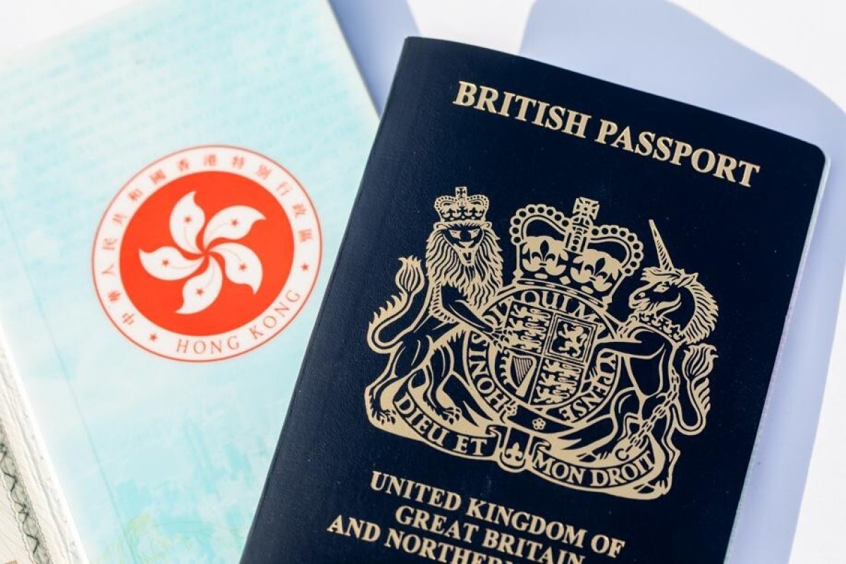 Those holding both Chinese and British citizenship will be treated as only Chinese nationals by Hong Kong, city leader Carrie Lam says. Photo: Bloomberg