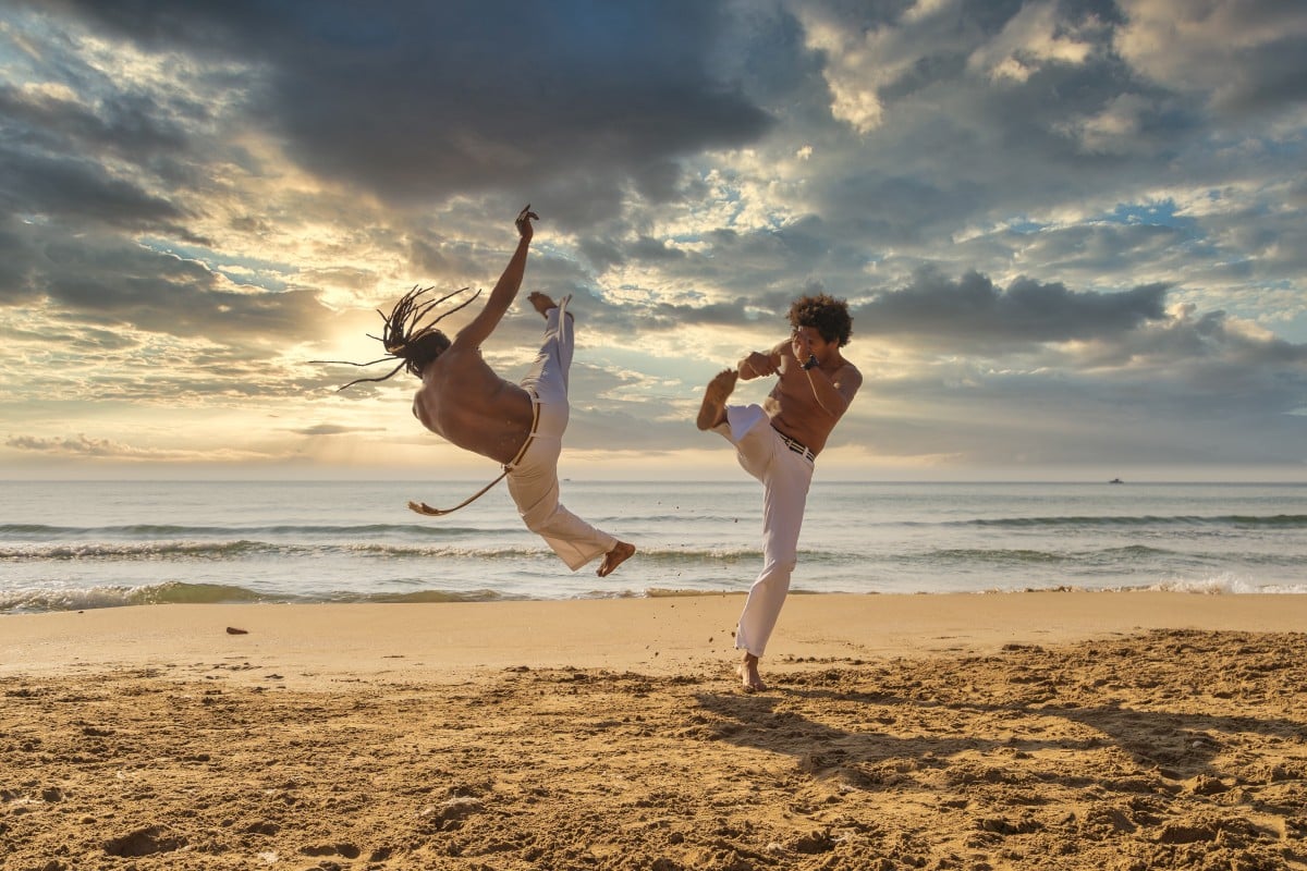 People around the world enjoy the grace and beauty of capoeira.