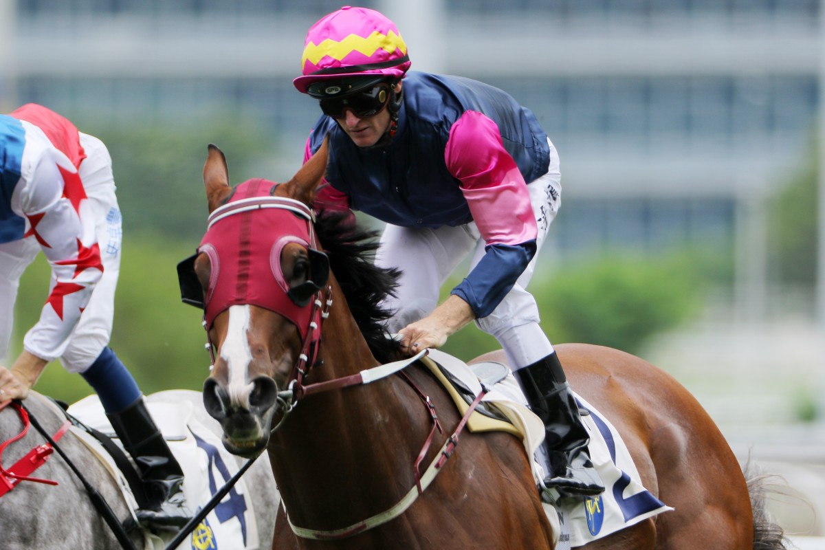 Thanks Forever wins at Sha Tin in May last year. Photos: Kenneth Chan