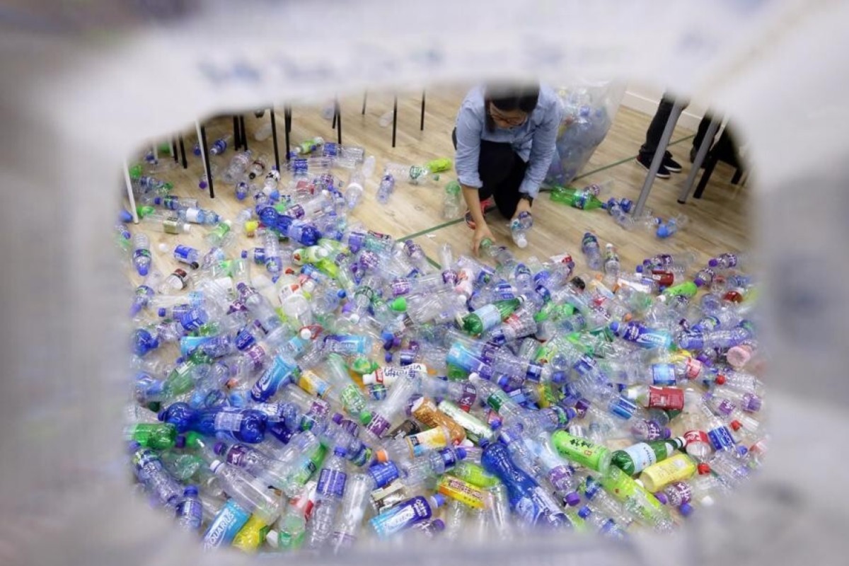 A proposed government scheme aims to promote plastic waste recycling in Hong Kong. Photo: SCMP/Felix Wong