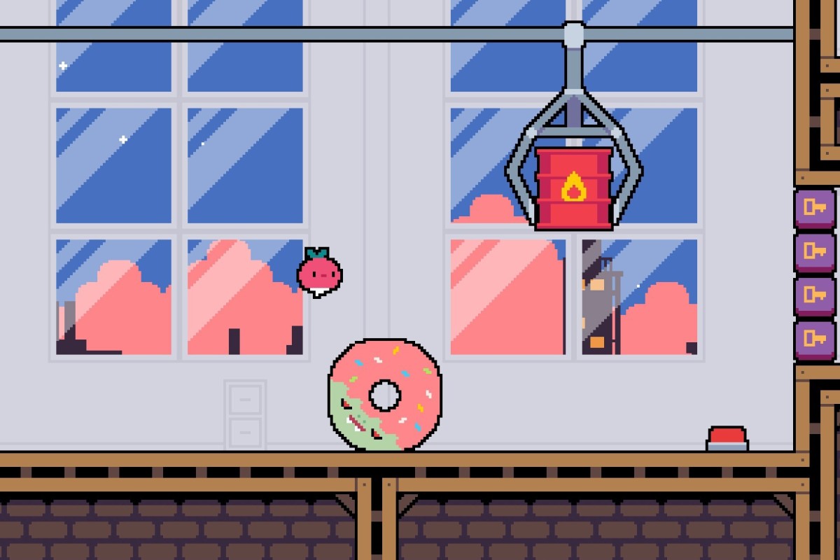 In search of his children, the radish dad winds up in many absurd places.