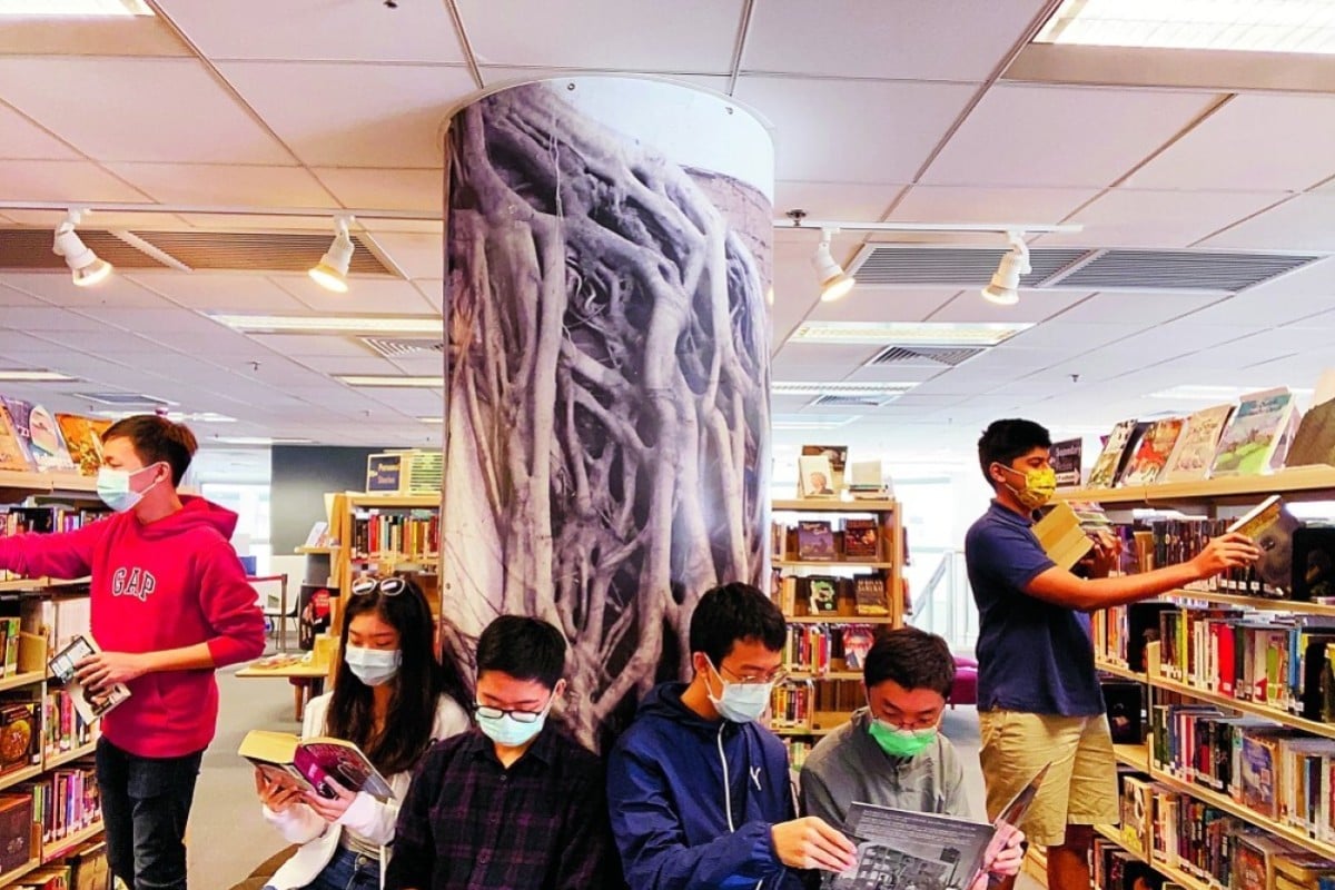Team Bookonomical - from left to right: Ivan Huang, Rina Ng, Conrad Helau, Aaron Zheng, Keith Man, and Markandeya Karthik (RCHK) Photo credit: Markandeya Karthik