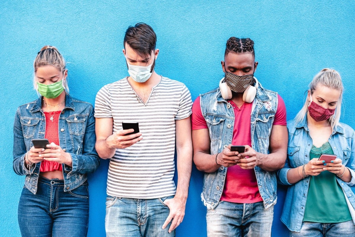 Do you think your friends and classmates are too addicted to their smartphones?