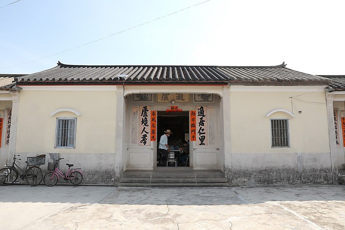 This Hakka building in Yuen Long used to be the base of the Dongjiang (East River) Column, a guerrilla force led by the Communist Party of China. The group helped roughly 89 foreigners escape during the war. Photo: Xinhua/Wu Xiaochu