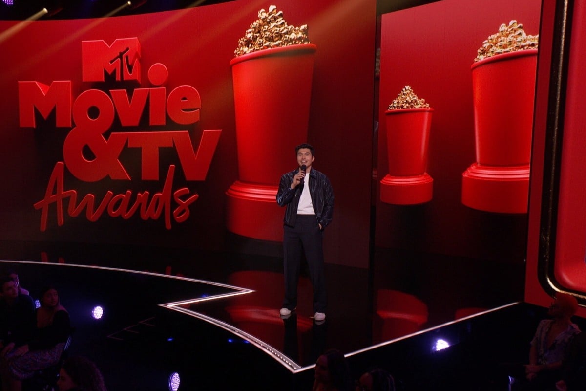 Henry Golding pictured at the 2021 MTV Movie & TV Awards in Los Angeles, California. Photo: Viacom/Handout via REUTERS