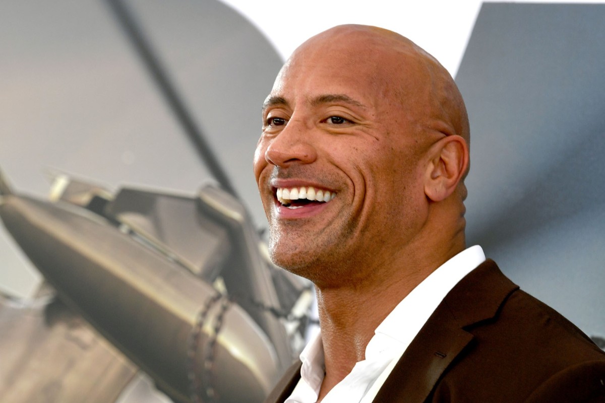 Dwayne 'The Rock' Johnson (Smile) Celebrity Mask