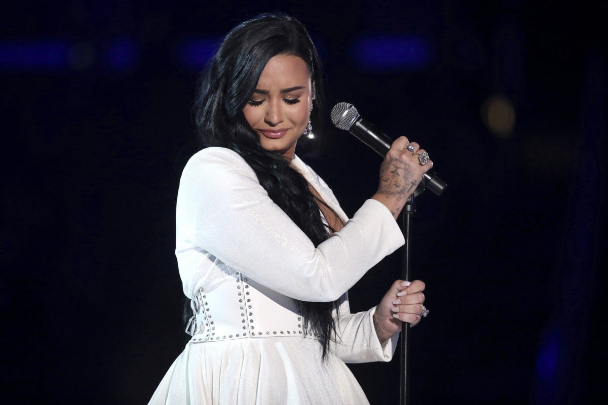 Demi Lovato recently revealed they identify as nonbinary and are changing their pronouns, telling fans the decision came after “self-reflective work.” Lovato said they picked gender-neutral pronouns them and they as “this best represents the fluidity I feel in my gender expression.” Photo: AP