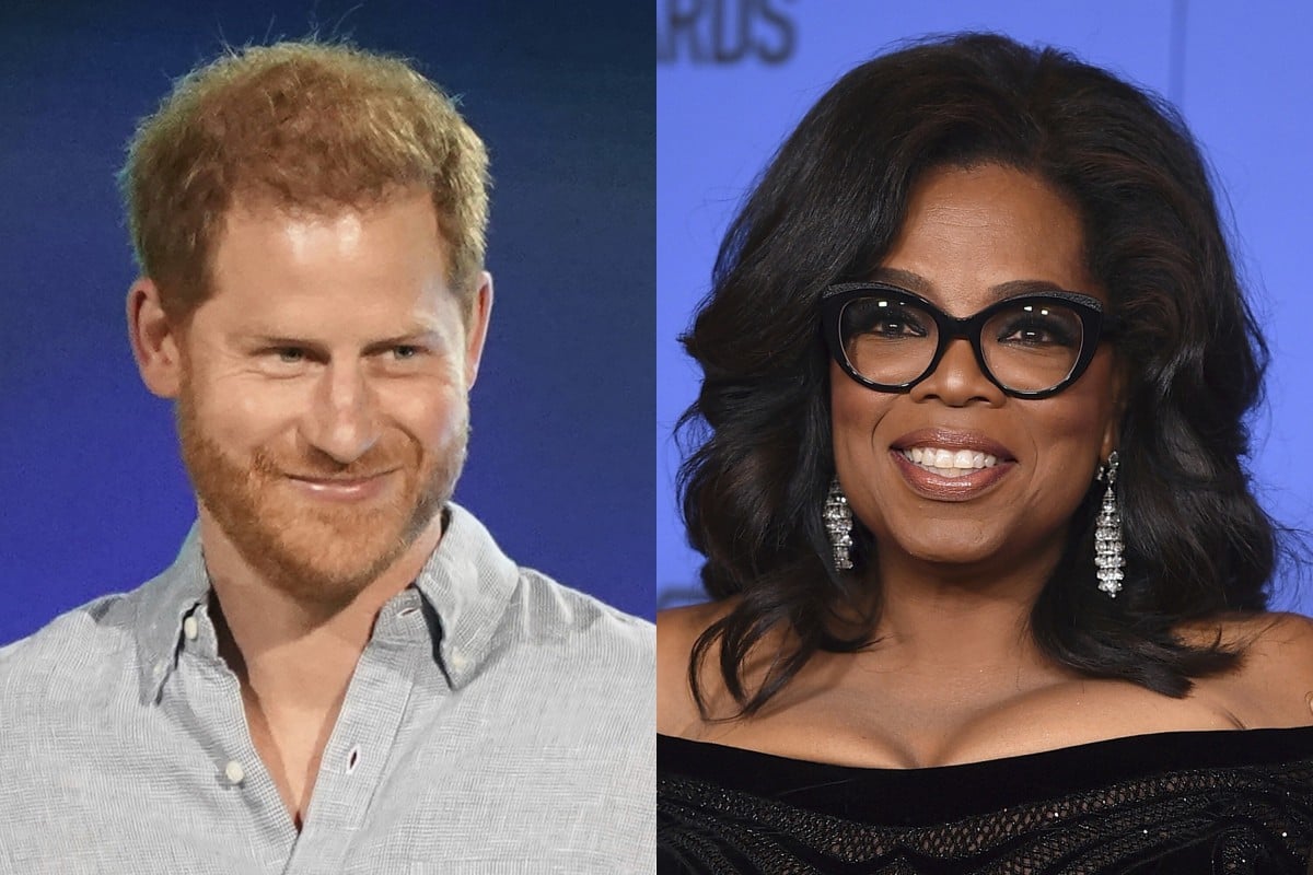 Oprah Winfrey and Prince Harry's series "The Me You Can't See" debuted on Apple TV+ last Friday. (AP Photo)