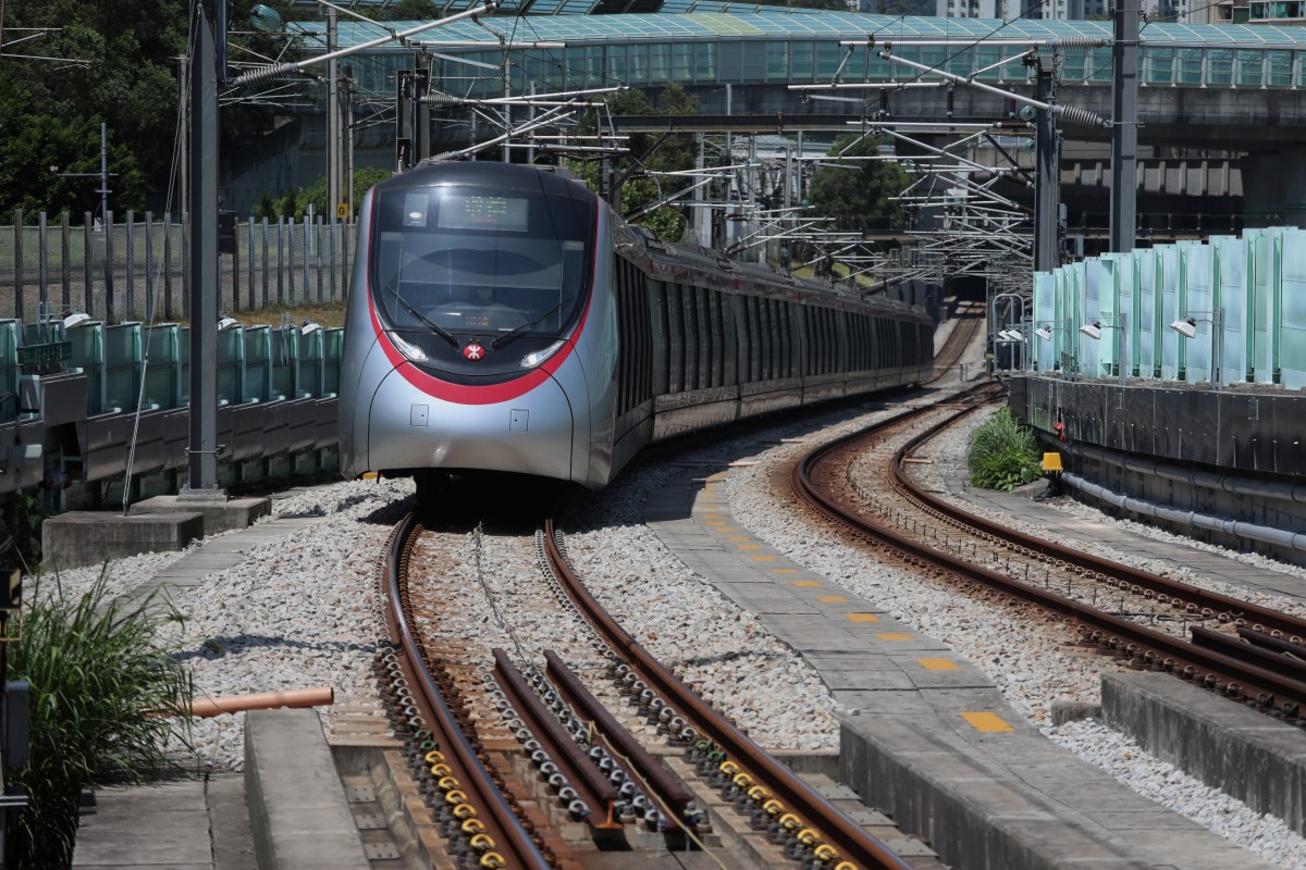 The MTR corporation announced that a key section of the link between Sha Tin and Central will open in June. Photo: SCMP / Felix Wong