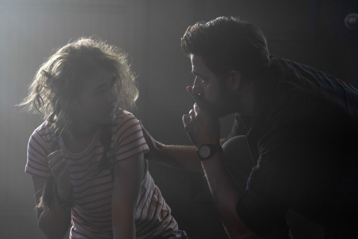 Regan (Millicent Simmonds), left, and Lee Abbott (John Krasinski) brave the unknown in "A Quiet Place Part II." Photo: Jonny Cournoyer/Paramount Pictures/TNS