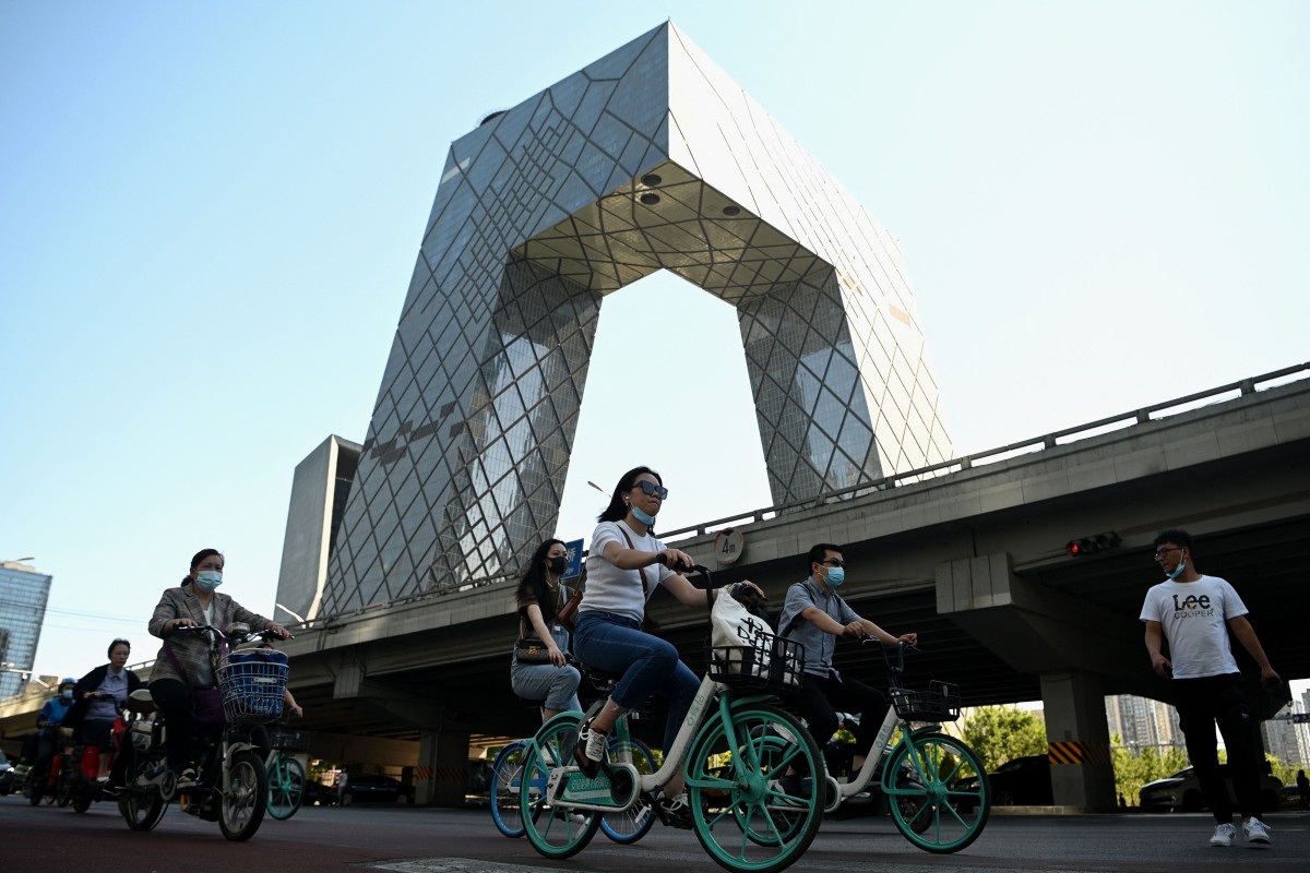 Exhausted by the realities of modern life, many youth in China are “lying flat", the latest buzzword for those tapping out of a culture of endless work with little reward. Photo: AFP