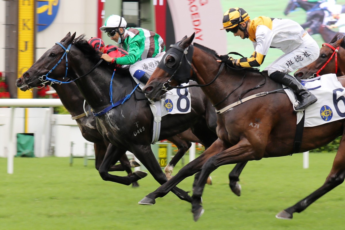 Matthew Poon takes out Thursday’s feature aboard Super Football. Photos: Kenneth Chan