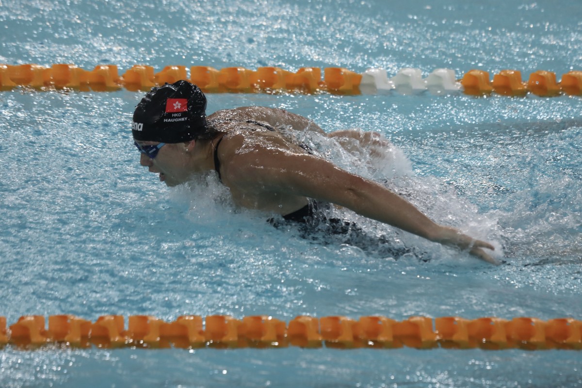 Siobhan Haughey is hoping to earn a podium place in the women’s 200m freestyle. Photo: SCMP / Jonathan Wong