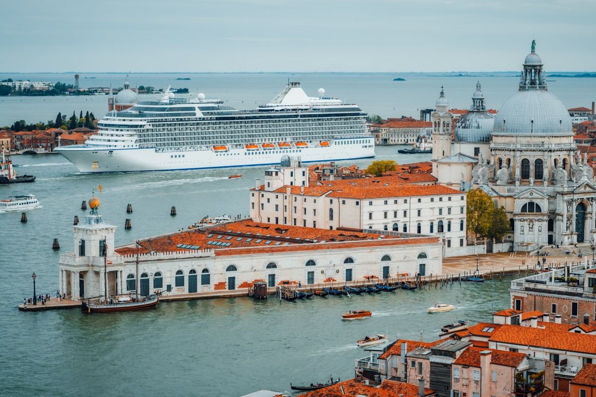 A debate is raging over whether cruise ships should be allowed close to the waters of Venice. Photo: Shutterstock