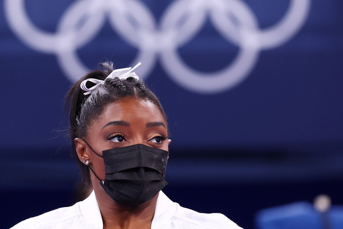 Simone Biles cited concerns for her mental health when she pulled out of the women’s gymnastics final, sparking a bigger conversation about the need for more support for athletes. Photo: Reuters