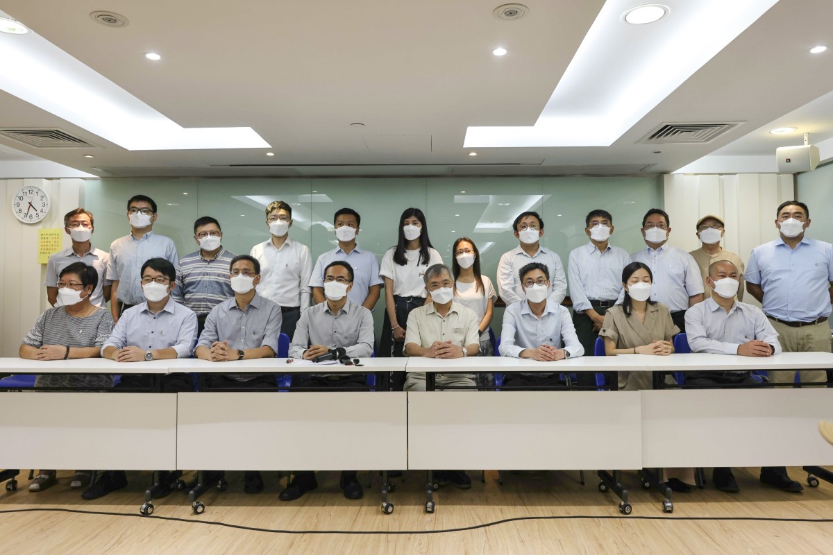 The Professional Teachers’ Union announced it would disband after authorities severed ties with the association. Photo: SCMP/ May Tse