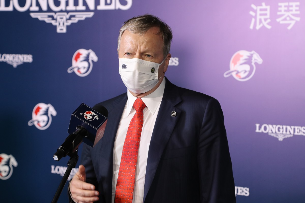 Hong Kong Jockey Club chief executive Winfried Engelbrecht-Bresges. Photos: Kenneth Chan