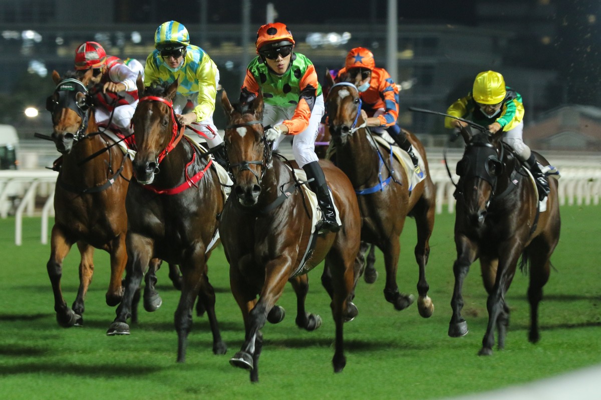 Jerry Chau partners Carroll Street to victory at Sha Tin in May. Photos: Kenneth Chan