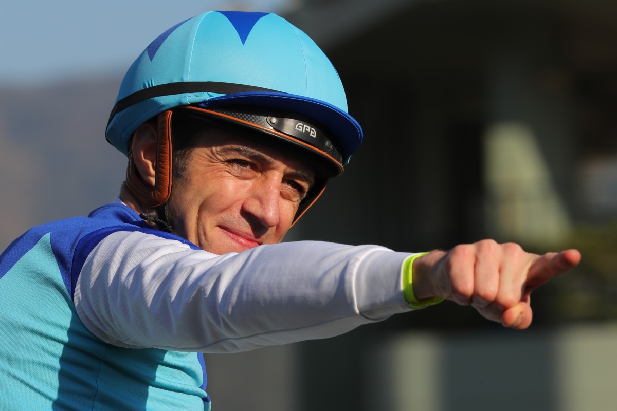 Christophe Soumillon chases more HKIR success on Sunday. Photos: Kenneth Chan