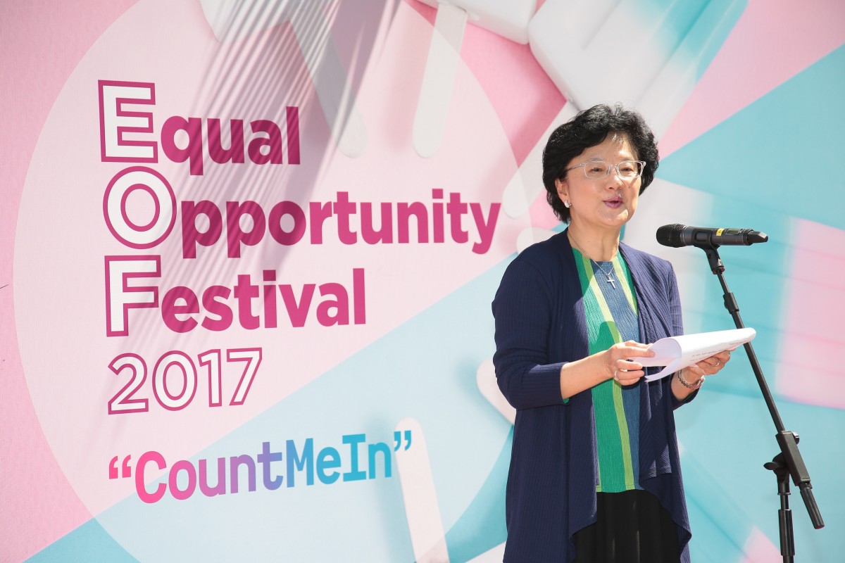 Mrs. Stella Lau, Chairperson of the Women’s Commission was the Guest of Honour at the ceremony.