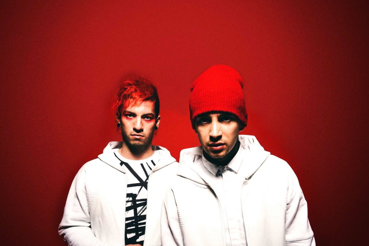Josh Dun (left) and Tyler Joseph were named the Top Rock Artists at last month’s Billboard Music Awards.