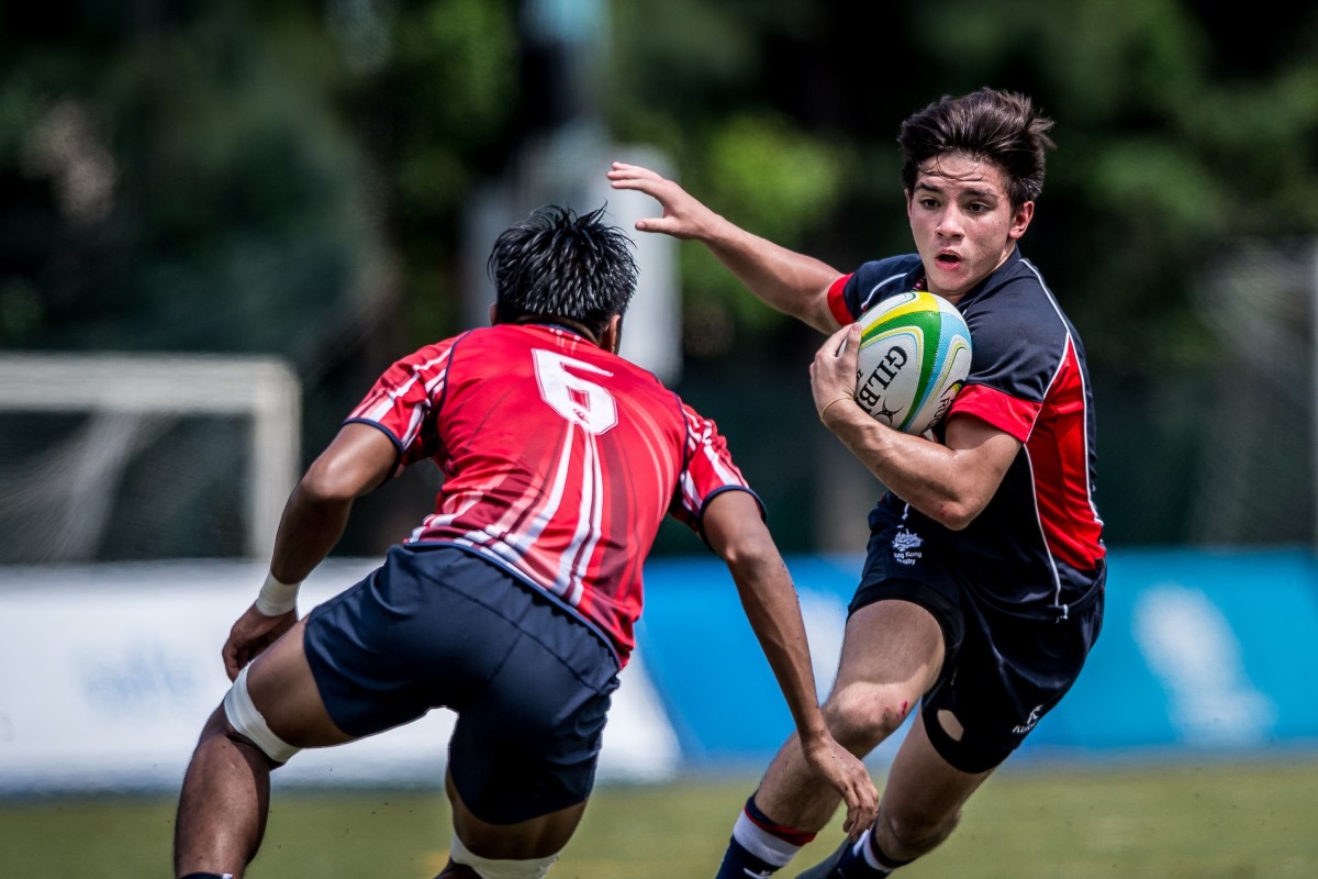 Mark has been a rugby star since he started playing the sport at 11.