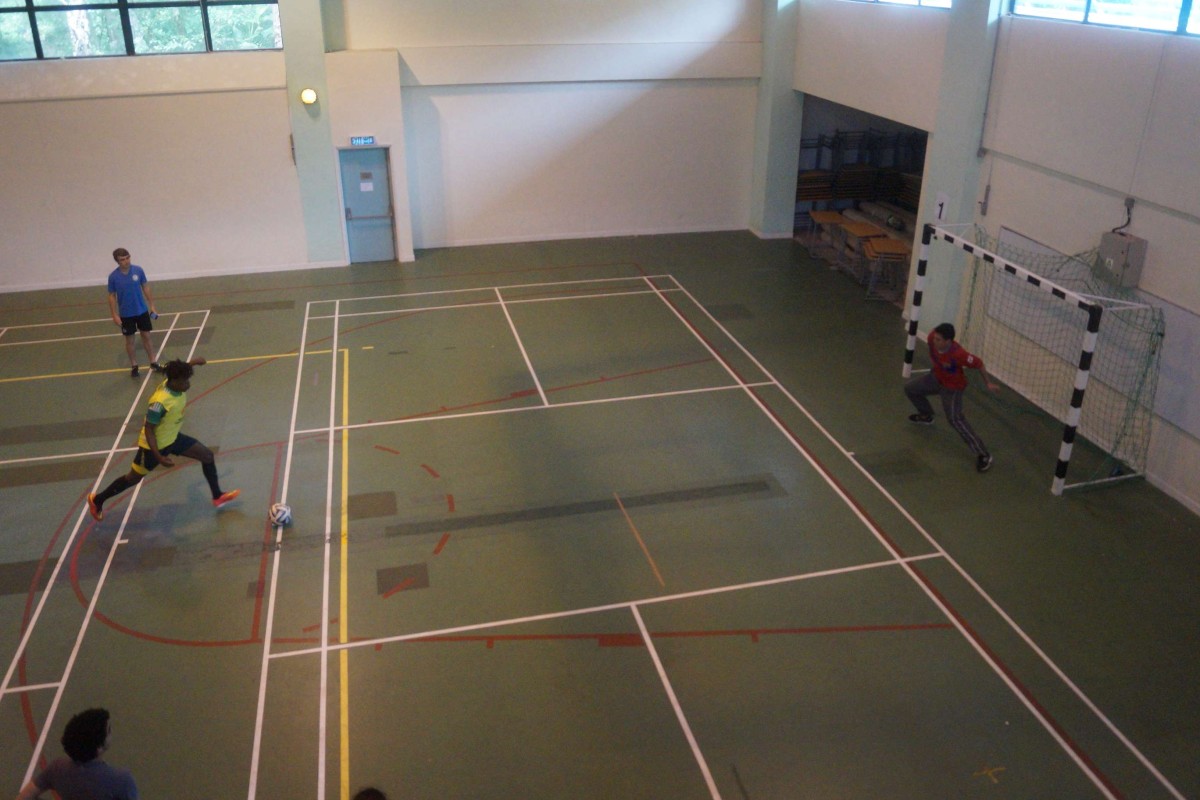 Cultural groups from Li Po Chun United World College faced off against each other in a World Cup tournament.