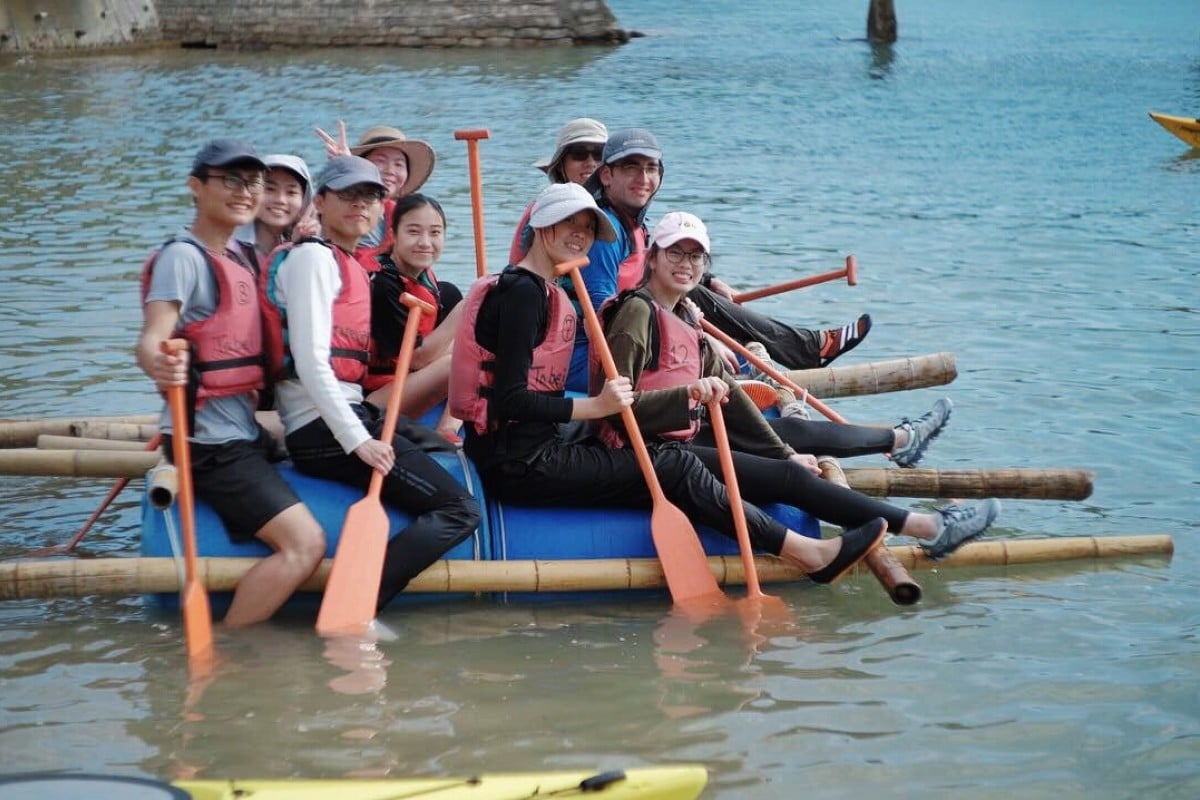 The Student of the Year hopefuls took on variety of challenges at the leadership camp, like building rafts.
