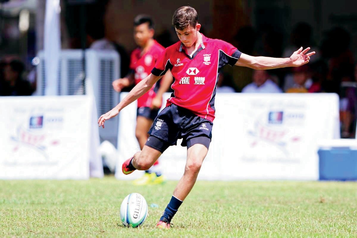 SIS student Paul Altier has been playing rugby for half his life.