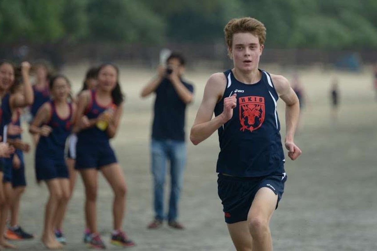 Running isn't just a sport for him, but a way to relax.